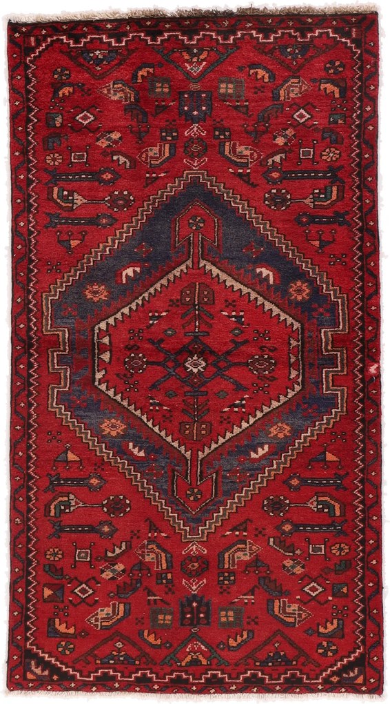 Hamedan Tappeto persiano 170 x 90 (Iran) Annodato A Mano