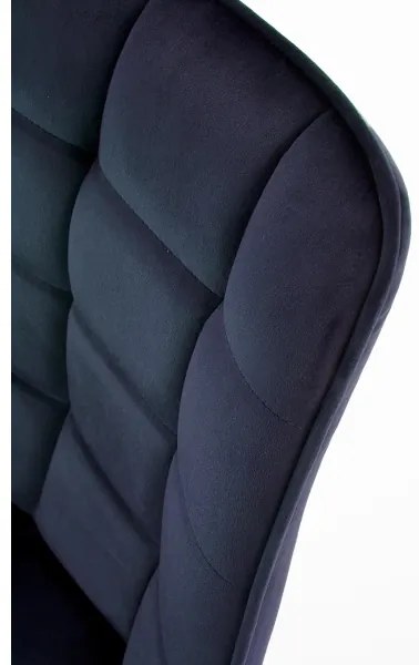 Sedia da pranzo COMORO 1 pz blu scuro