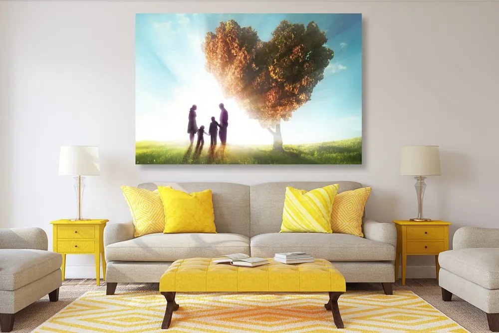 Quadro su tela – In atmosfera familiare