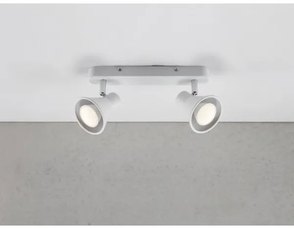 Nordlux - Faretto EIK 2xGU10/35W/230V bianco