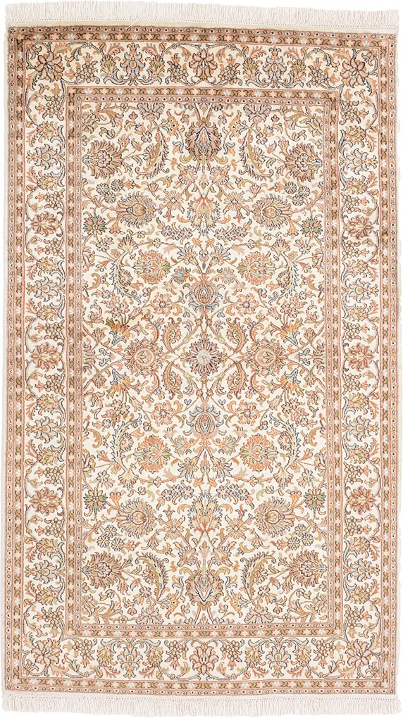 Cashmere Silk Tappeto orientale 160x90 (Indian) Annodato A Mano