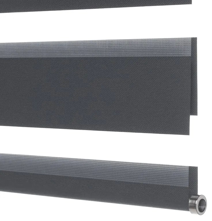 Tenda a rullo giorno / notte INSPIRE Bolero grigio scuro 165x250 cm