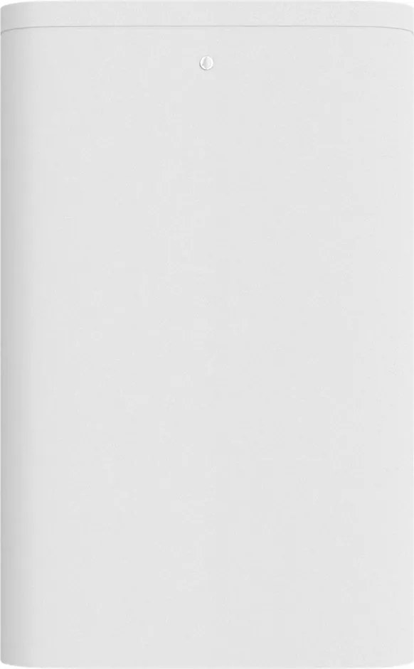 Plafoniera da soffitto E27 Quadrata IP54 in Alluminio - Bianca