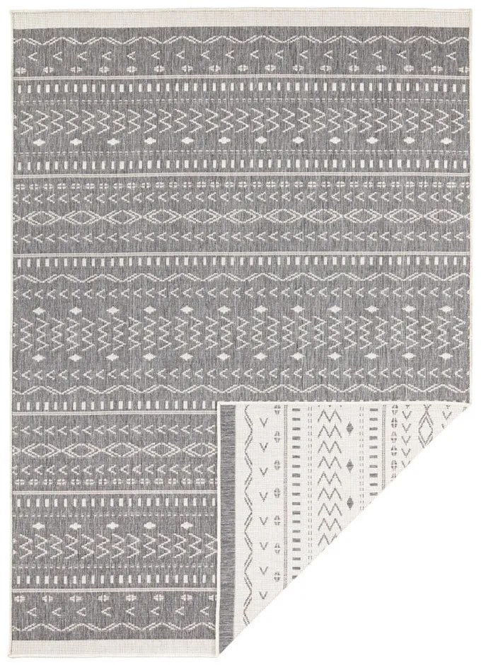 Tappeto da esterno grigio e crema , 290 x 200 cm Kuba - NORTHRUGS