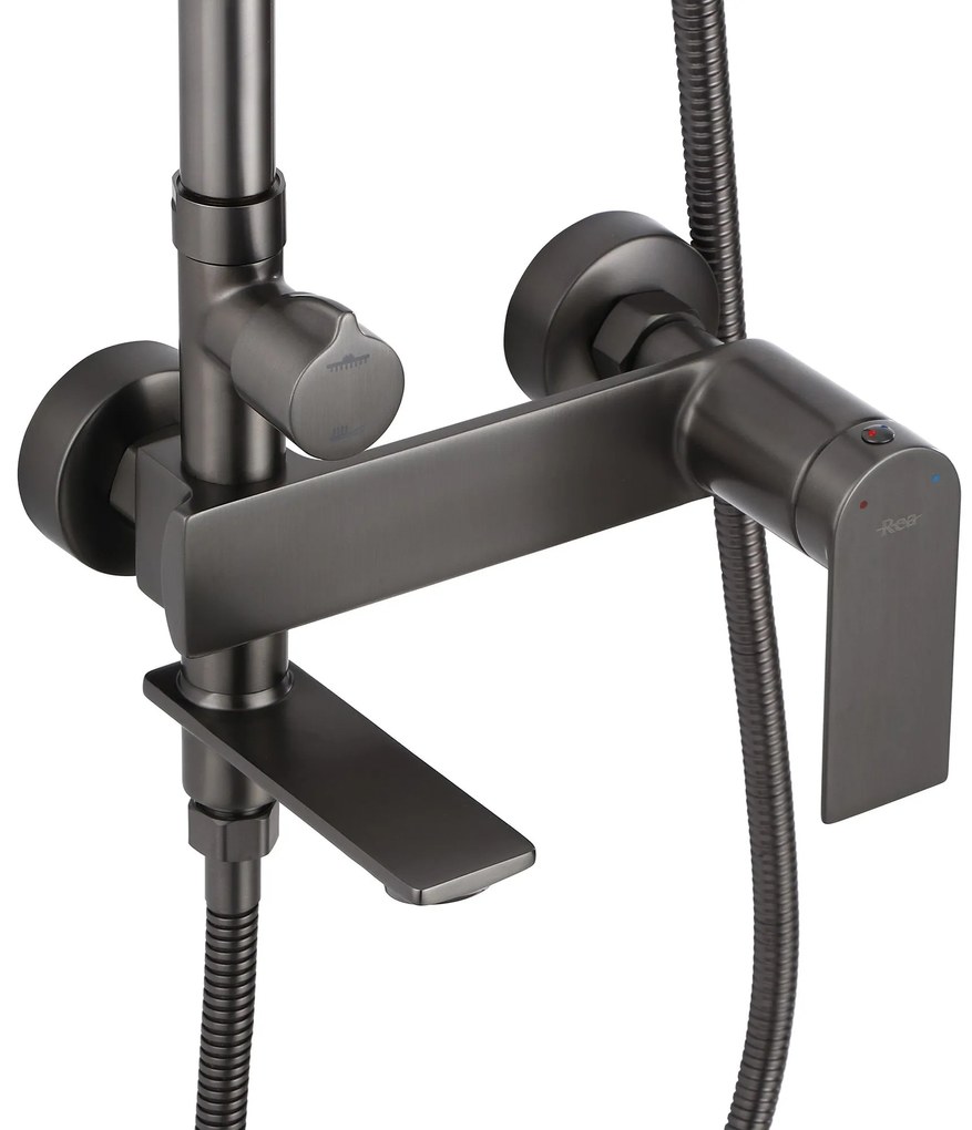 Set doccia REA STORM Titanium