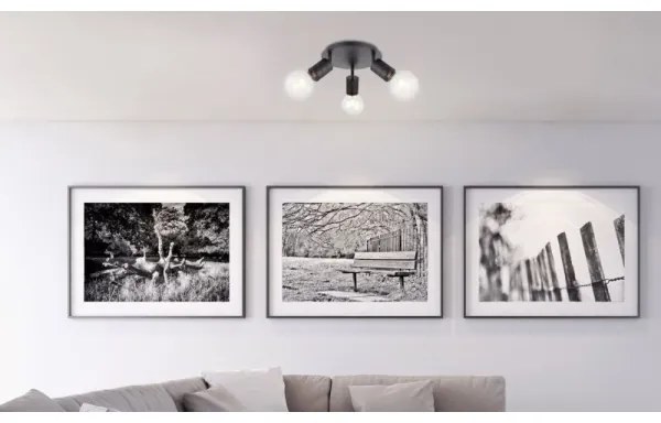 Globo 54030-3 - Luce Spot HERMINE 3xE27/60W/230V