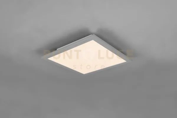 Gamma plafoniera led 13,5w 1600lm, 2700 - 6500k quadrata bordo allu...