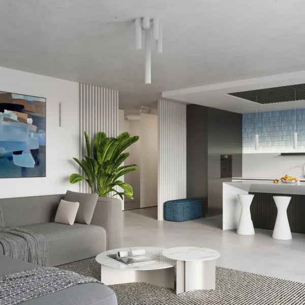 Brilagi - Faretto LED CRESTO 1xGU10/10W/230V 10 cm bianco