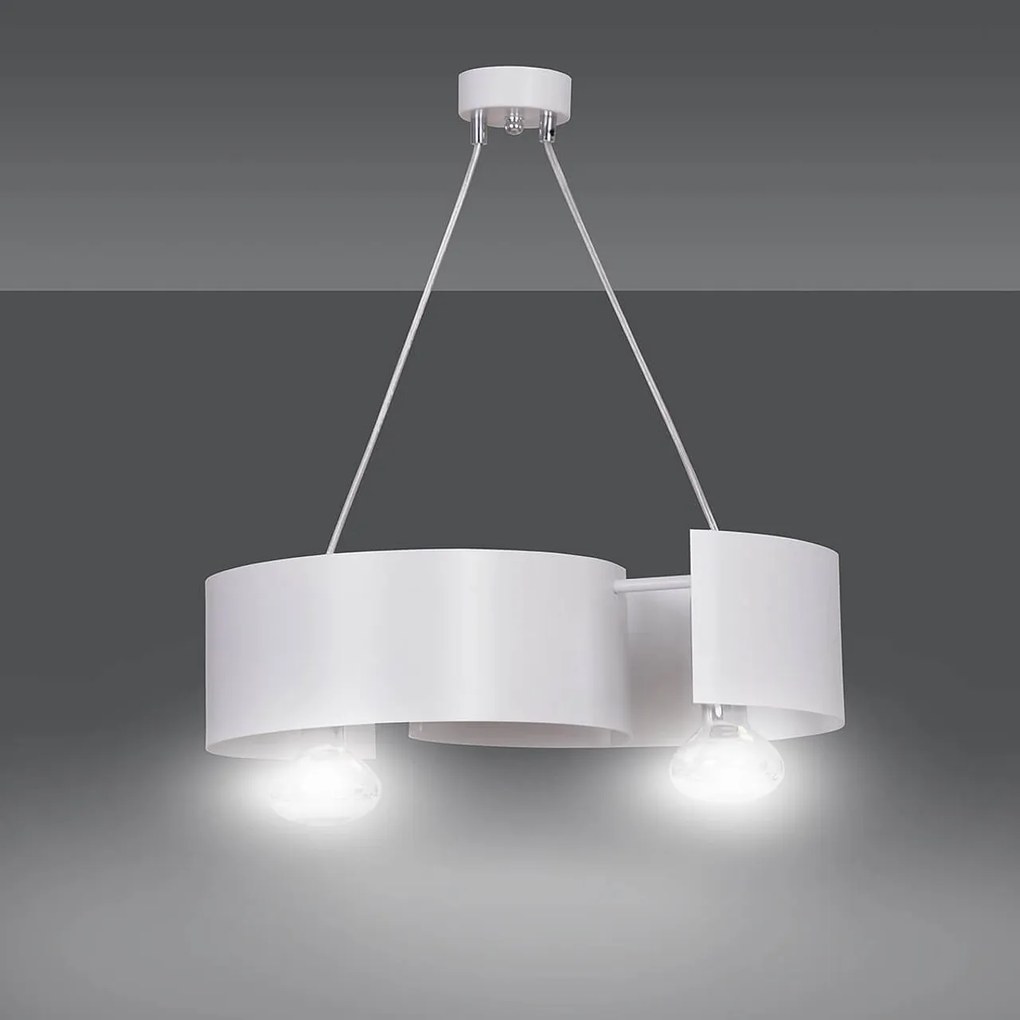 Lampadario a Sospensione VIXON 2 WHITE o Black