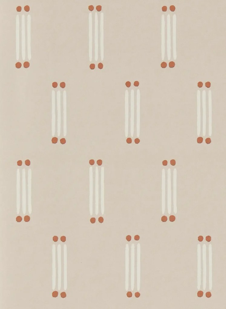 Scion Carta da parati Matchsticks - Blush
