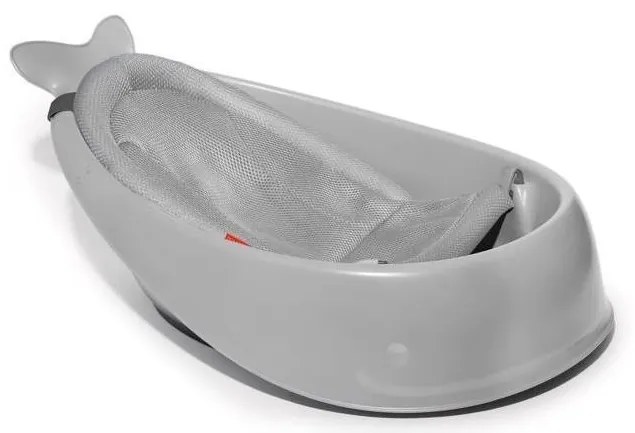 Skip Hop - Vaschetta per bambini MOBY 3 con supporto ergonomico grigia