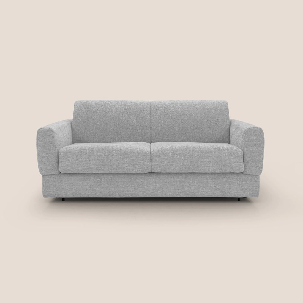 Happy Divano letto matrimoniale con materasso h18 cm in tessuto impermeabile T10
