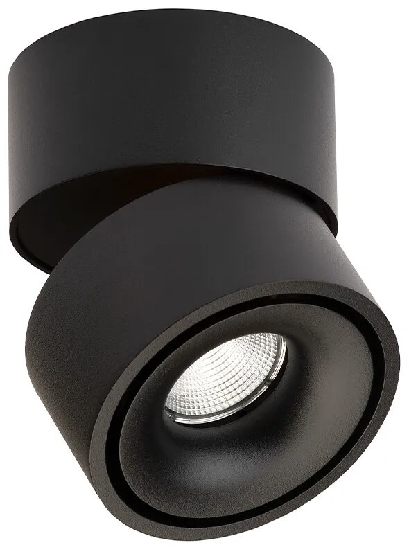 Antidark - Easy W100 LED Spot montato in superficie 2700K High Power Nero Antidark