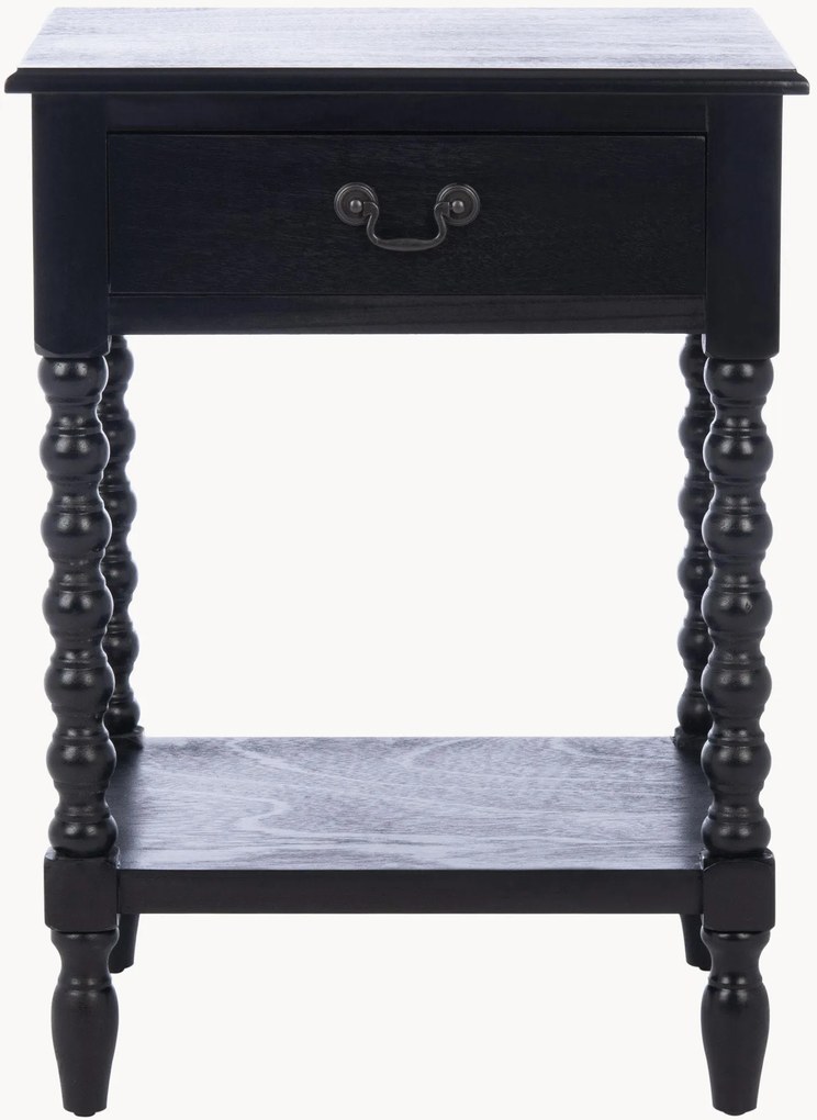 Comodino in legno di pino Athena