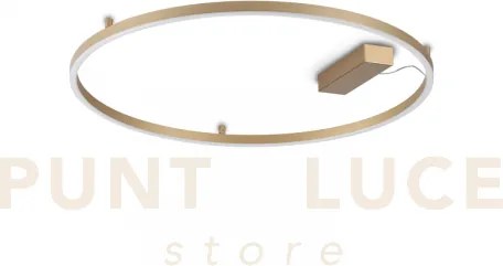 Oracle slim lampadario da soffitto led smd 37 w on-off 4350 lm 3000...