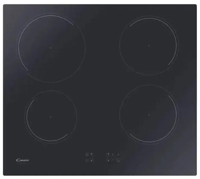 Candy OCDJ642K Piano cottura a Induzione 4 zone colore Nero Vetroceramica