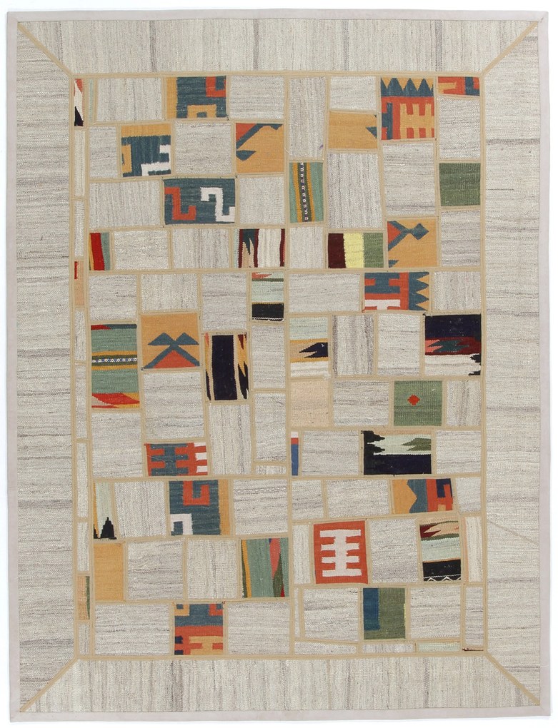 Kilim Tappeto 150x200 (Iran) Tessuto A Mano