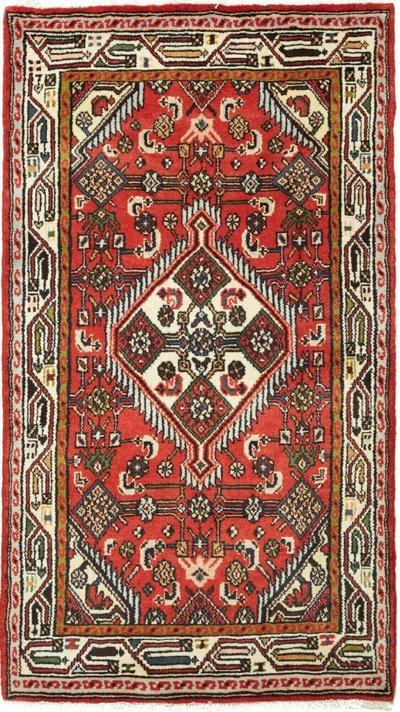 Hamedan Tappeto 130x80 (Iran) Annodato A Mano