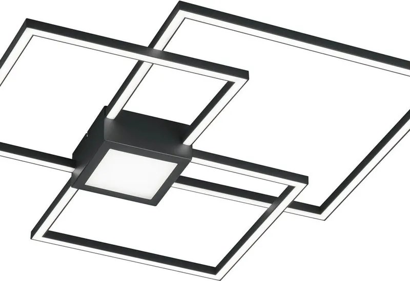 Plafoniera LED Hydra nero IP20 bianco caldo, 4000 lumen TRIO LIGHTING INTER