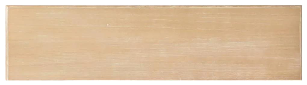 Tavolo Consolle Bianco 120x30x76 cm in MDF