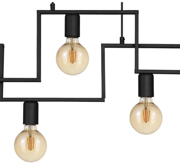 Eglo 43365 - Lampadario a sospensione con filo FEMBARD 7xE27/60W/230V