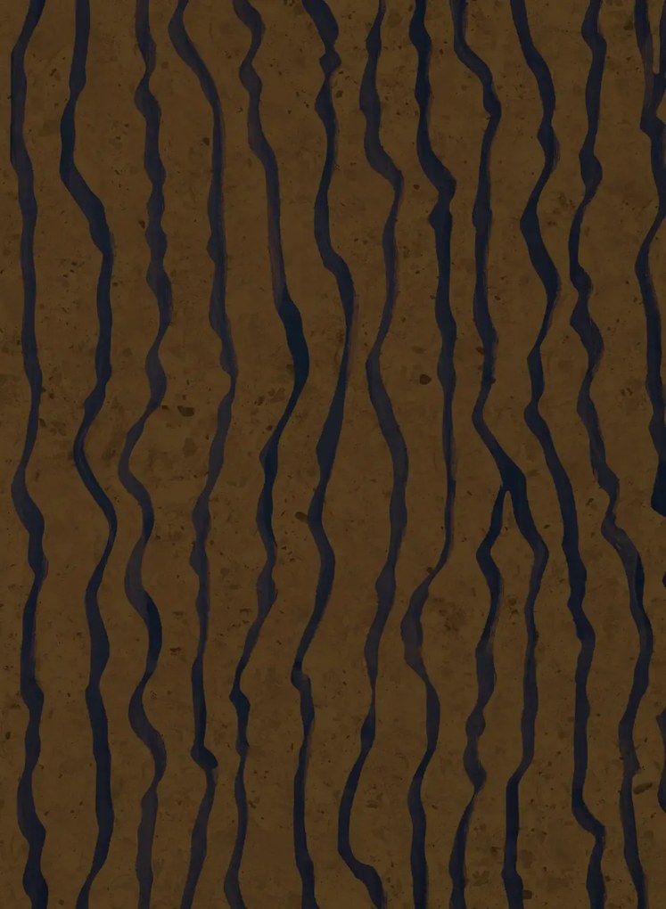 Coordonne Carta da parati Calligraphy - Amber