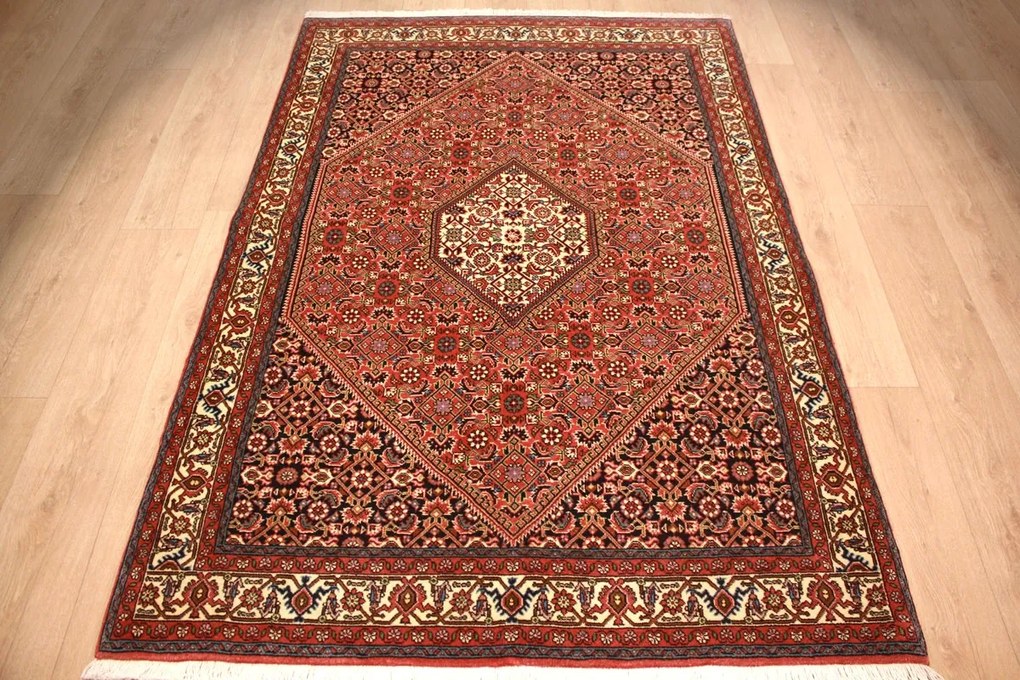 Bidjar Tappeto 200x140 (Iran) Annodato A Mano