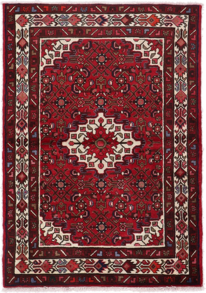 Malayer Tappeto 120 x 150 (Iran) Tessuto A Mano
