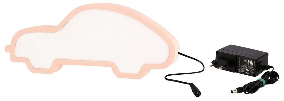 Lampada per bambini rosa Car - Candellux Lighting