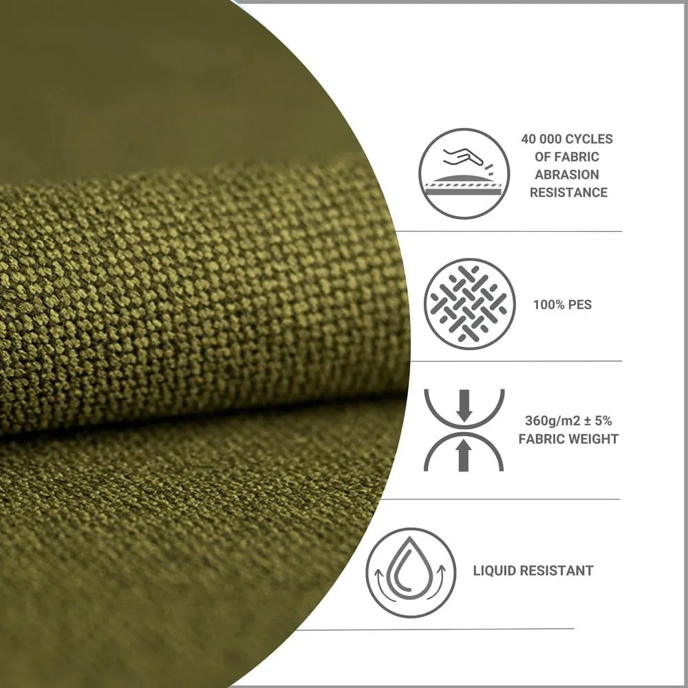 Letto matrimoniale imbottito verde con spazio contenitivo e rete 180x200 cm Noto - Maison de Rêve