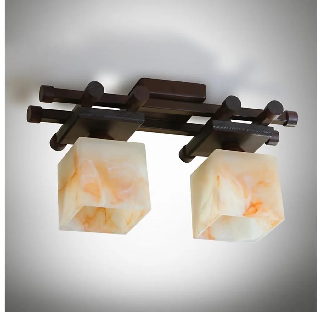 Lampadario fisso TRILLENIUM 2xE27/60W/230V