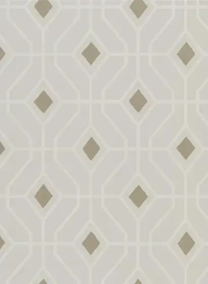 Gittertapete Laterza von Designers Guild - Linen