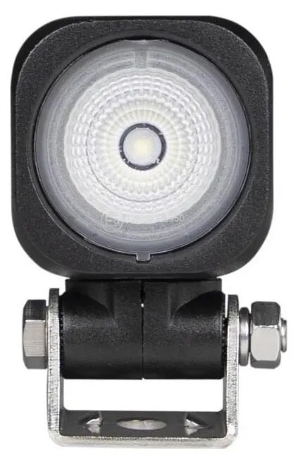 LED Faretto per macchina BLACK LED/10W/10-30V IP69 5700K quadrato