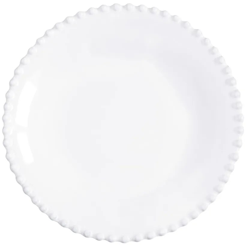 Piatto fondo in gres bianco , ⌀ 24 cm Pearl - Costa Nova