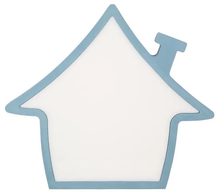 Lampada da tavolo LED per bambini HOUSE LED/10W/230V blu