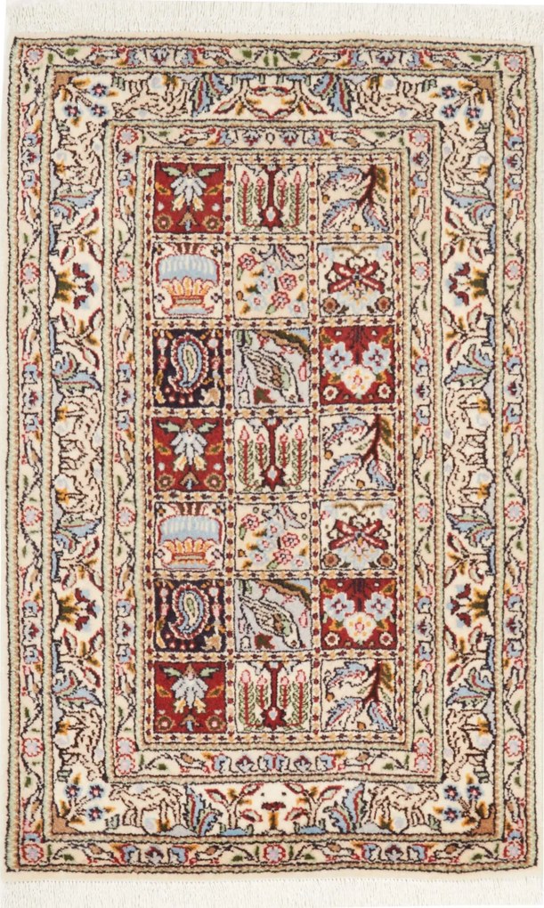 Moud Tappeto persiano 90x60 (Iran) Annodato A Mano