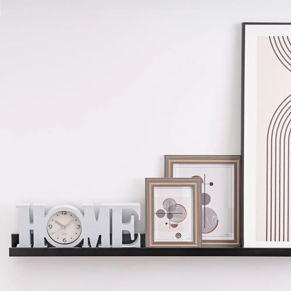 Mensola nera per quadri 100 cm - Casa Selección