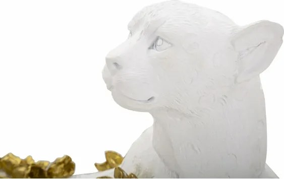 Leopardo White/Gold Cm 53X21,5X24