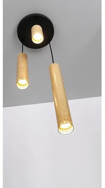 Lampadario su filo TUBO 3xGU10/25W/230V