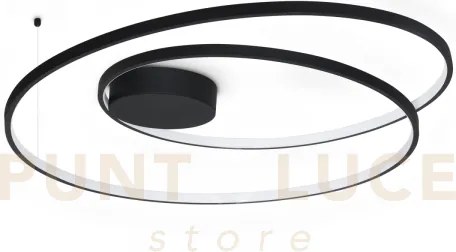 Oz lampadario a soffitto led smd 52 w on-off 6100 lm 3000 k d.80cm ...