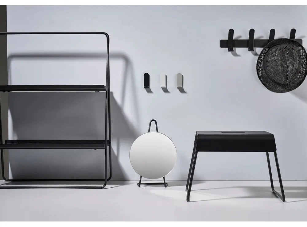 Scaffale in metallo nero 53x75 cm A-Table - Zone