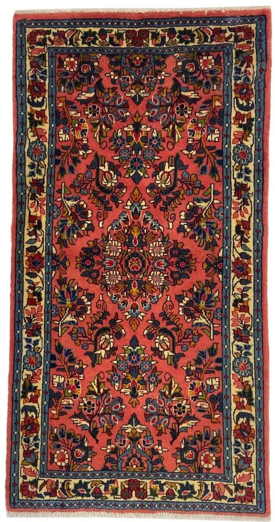 Sarouk Tappeto persiano 70x130 (Iran)