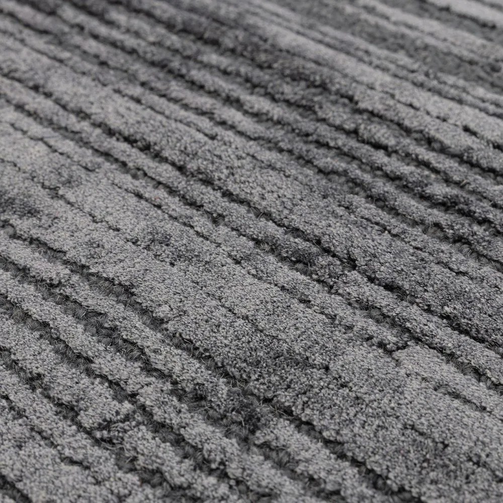 Tappeto in misto lana tessuto a mano color petrolio 160x230 cm Henley Petrol - Asiatic Carpets