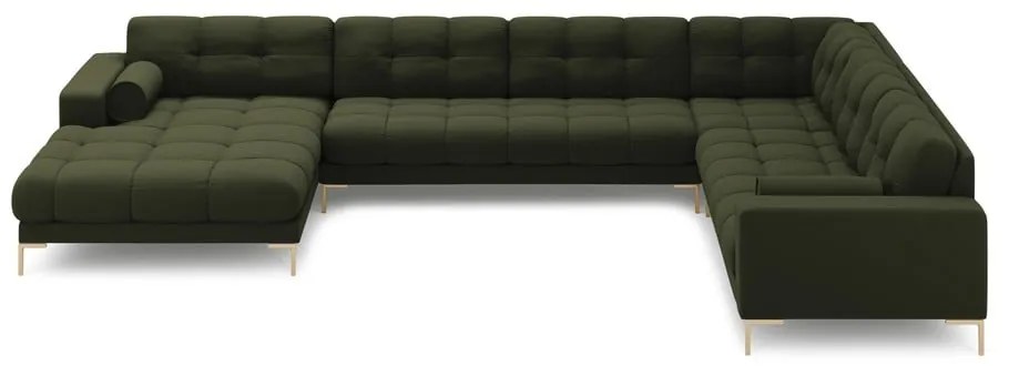 Divano angolare verde (angolo destro) Bali - Cosmopolitan Design