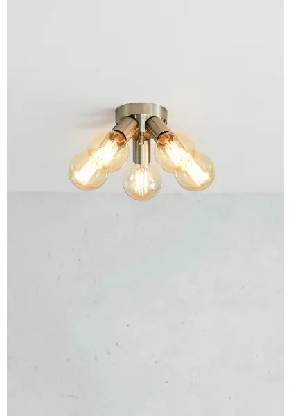 Markslöjd 108554 - Plafoniera MAZZO 5xE27/40W/230V cromo opaco