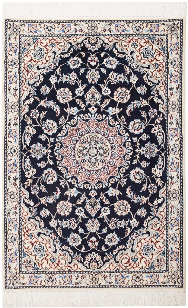 Nain Tappeto 80 x 120 (Iran) Annodato A Mano