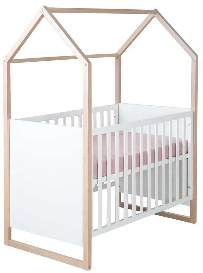 Lettino bianco 60x120 cm Cabane – Roba