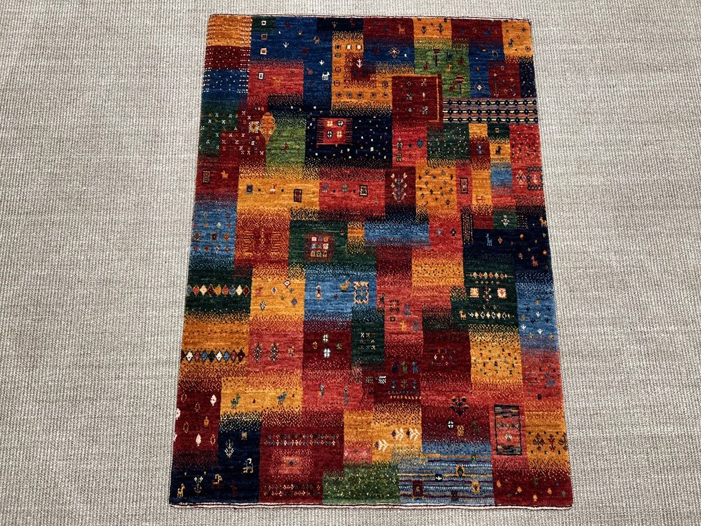 Loribaft Tappeto persiano 90 x 120 (Iran) Annodato A Mano