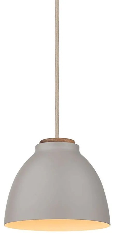 Halo Design - Nivå Lampada a Sospensione Ø14 Grigio/Legno Halo Design