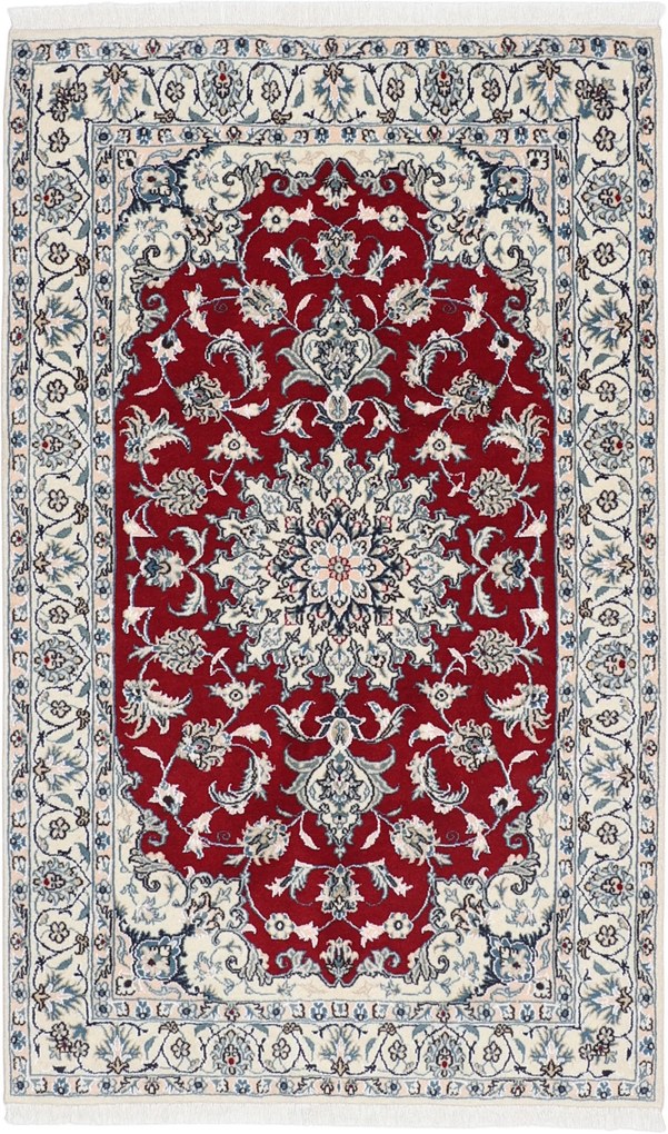 Nain Tappeto 190 x 120 (Iran) Annodato A Mano